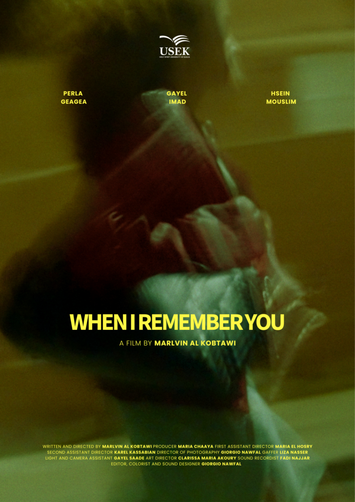 LFFC26_USEK_When I Remember You_Poster